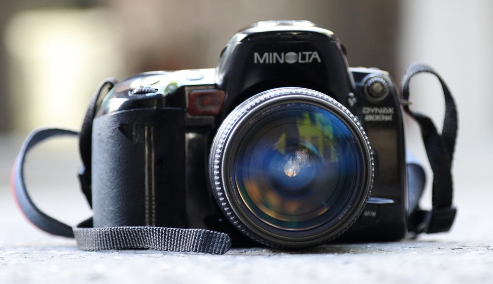 Analoge Kleinbildkamera Minolta XG1