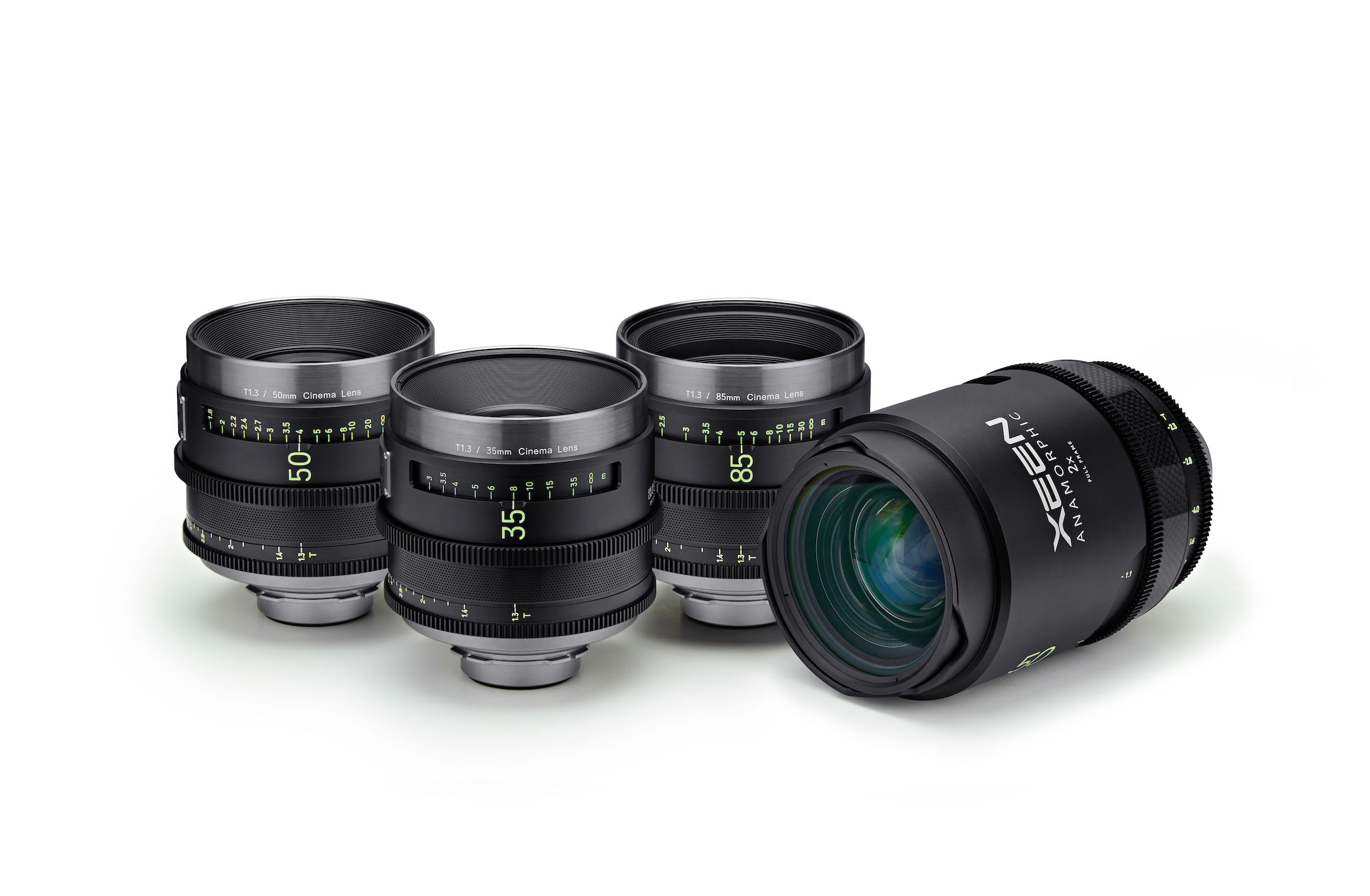 Samyang kündigt eine Reihe neuer XEEN Objektive an: XEEN Meister 35mm T1,3, 50mm T1,3 und 85mm T1,3 sowie XEEN Anamorphic 50mm T2,3. (c) Samyang