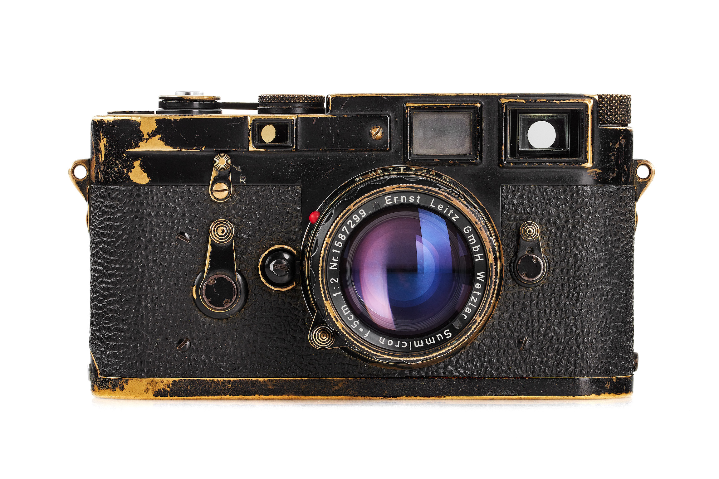 "Leica M3 black paint First Batch black dial“ aus dem Jahr 1958 (c) Leitz Photographica Auction