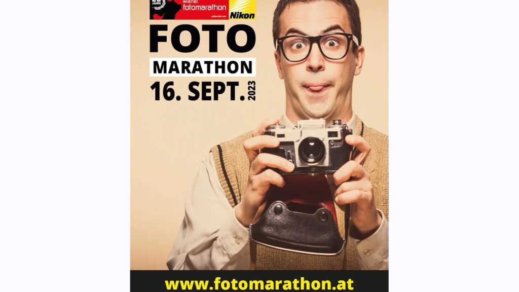Plakat des Wiener Fotomarathon 2023 (c) fotografie.at