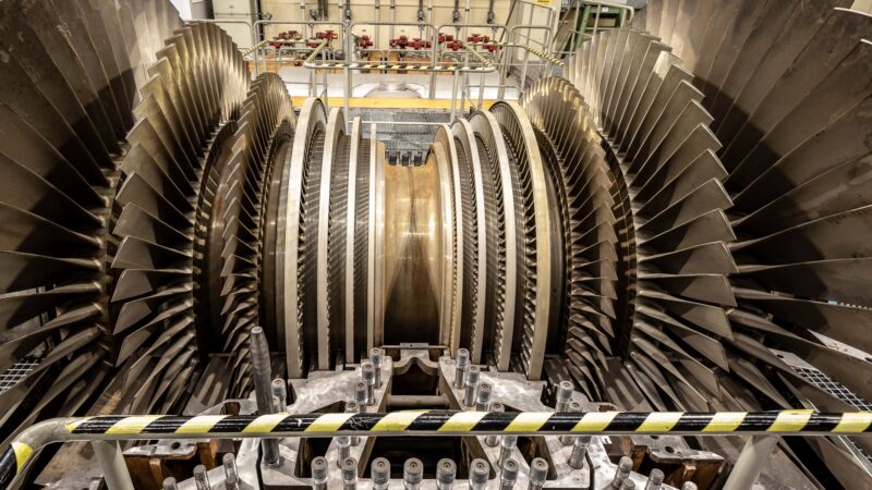 Im Inneren des AKW Zwentendorf. (c) Karl Füsselberger / Wiener Fotoschule