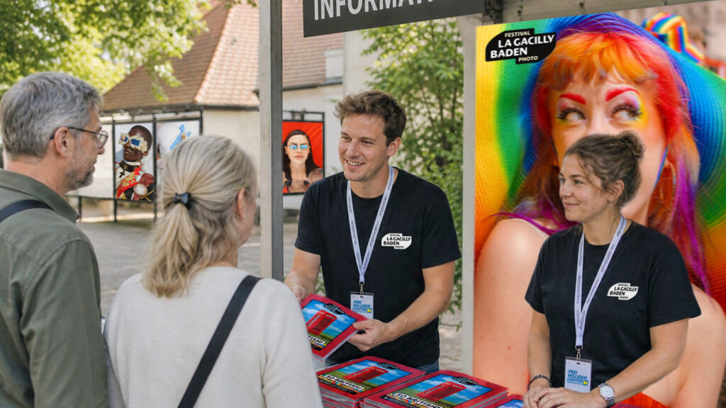Mithelfen am Festival La Gacilly-Baden Photo. (c) Festival La Gacilly-Baden Photo