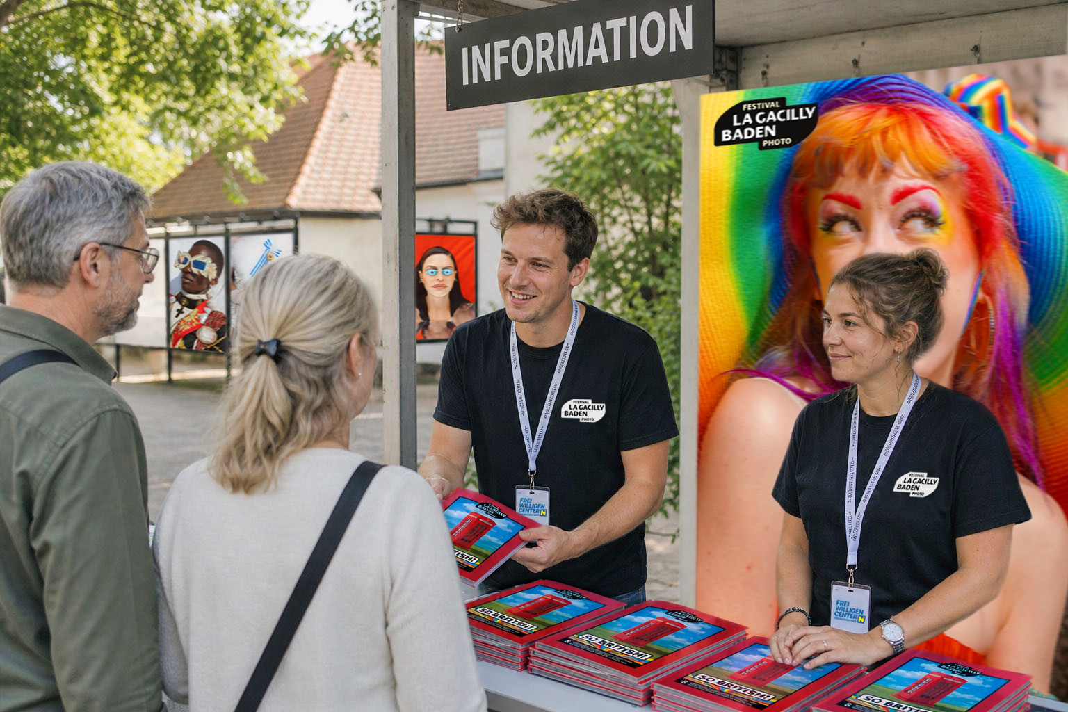 Mithelfen am Festival La Gacilly-Baden Photo. (c) Festival La Gacilly-Baden Photo