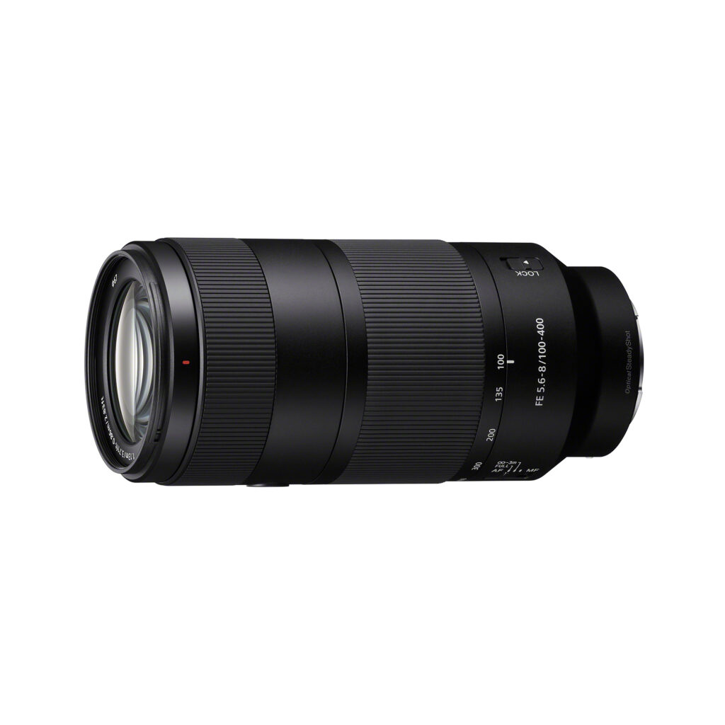 Sony FE 100-400mm F5.6-8 OSS: Ein kompaktes und leichtes sowie preisgünstiges Suptertelezoom für ambitionierte Fotografen. (c) Sony